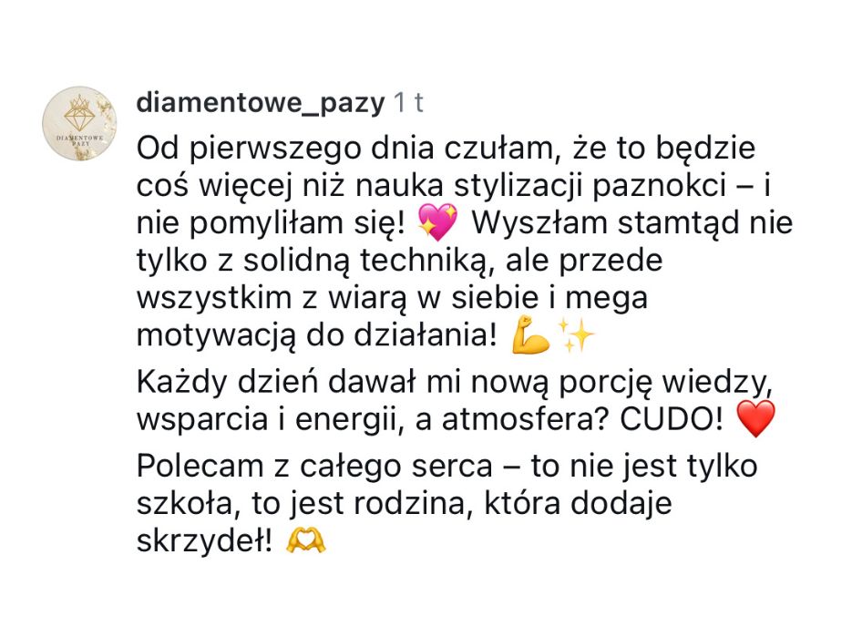 Galeria ze szkoleń stylizacji paznokci