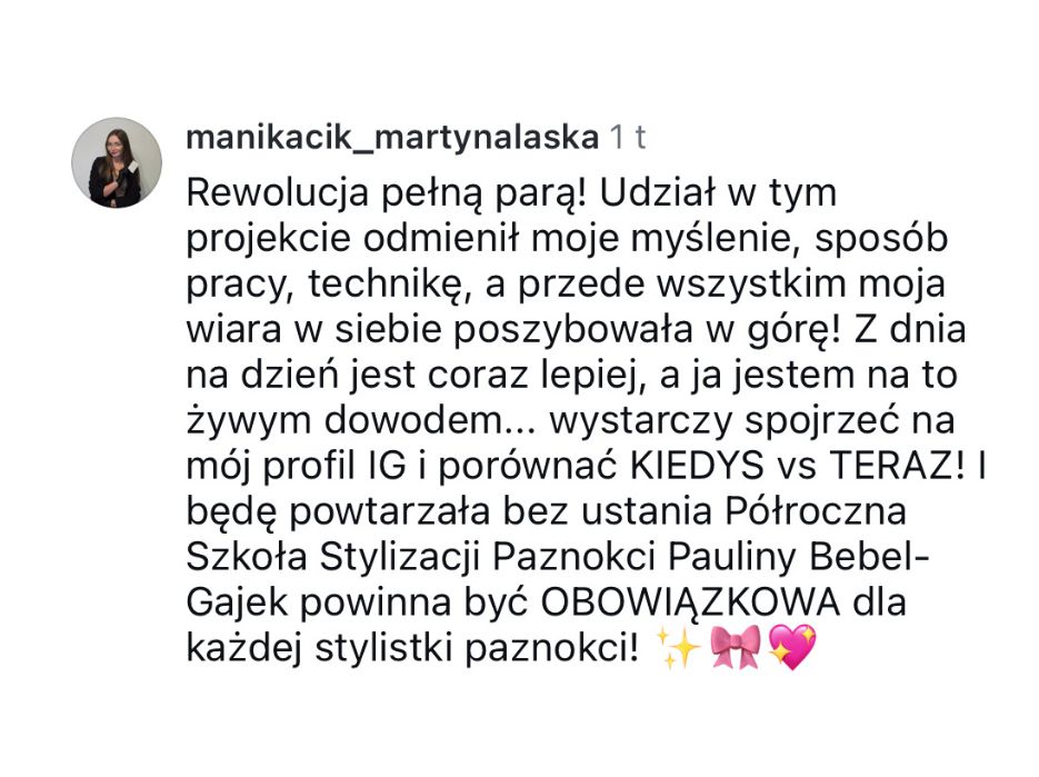 Galeria ze szkoleń stylizacji paznokci